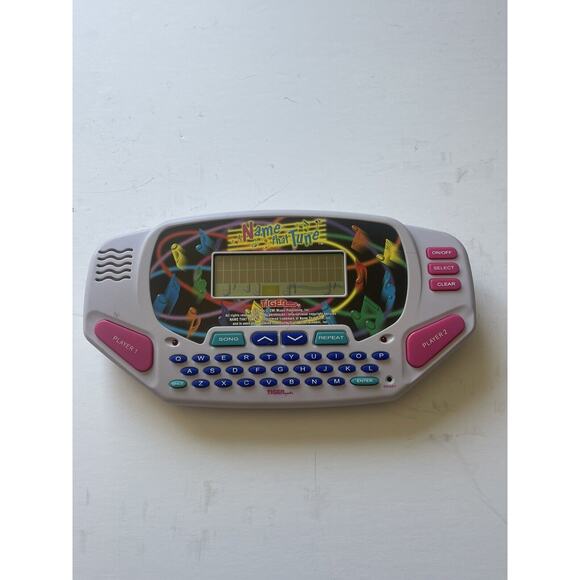 Vintage Game Name that Tune 80s 90s Retro Tiger Hand Held Game Works - Picture 1 of 7